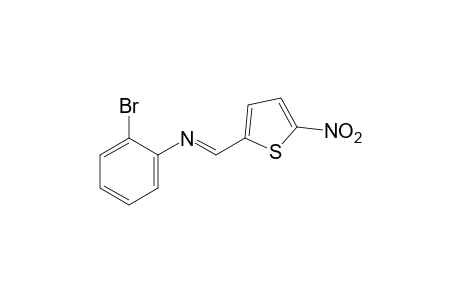 2-[N-(o-bromophenyl)formimidoyl]-5-nitrothiophene