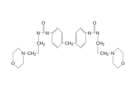 1,1'-(methylenedi-p-phenylene)bis[3-(3-morpholinopropyl)urea]