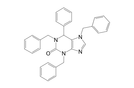 1,3,7-tribenzyl-6-phenyl-6H-purin-2-one