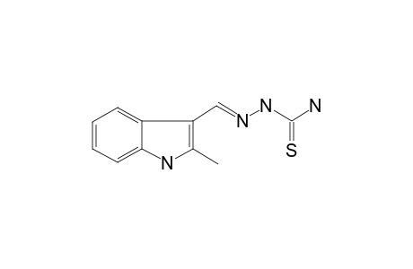 Indole-3-carboxaldehyde, 2-methyl-, thiosemicarbazone