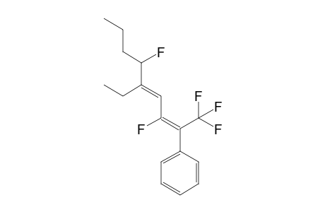 1,1,1,3,6-Pentafluoro-2-phenyl-5-ethylnona-2E,4E-diene