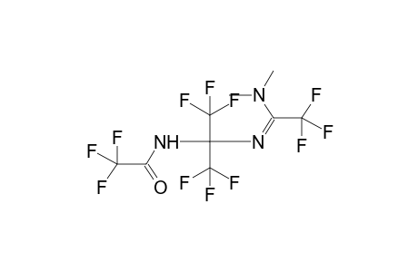 2-PERFLUROACETYLAMINO-2-(1-DIMETHYLAMINOTRIFLUOROETHYLIDENEAMINO)HEXAFLUOROPROPANE