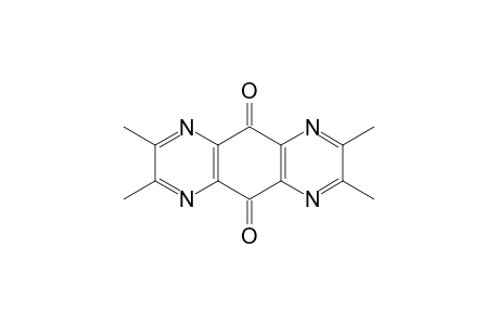 2,3,7,8-tetramethyl-5H,10H-pyrazino[2,3-g]quinoxaline-5,10-dione