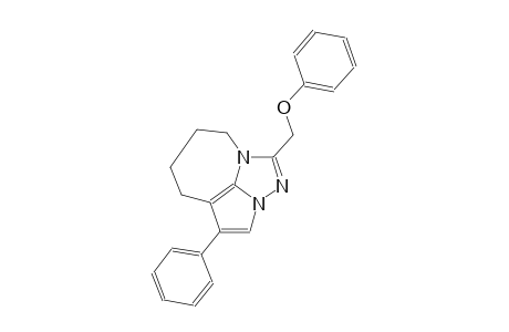 1-(Phenoxymethyl)-4-phenyl-5,6,7,8-tetrahydro-2,2a,8a-triazacyclopenta[cd]azulene