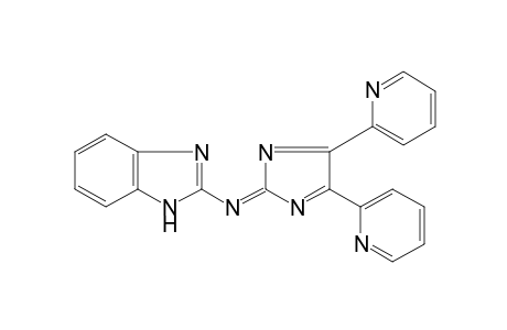 2-[(4,5-di-2-pyridyl-2H-imidazol-2-ylidene)amino]benzimidazole