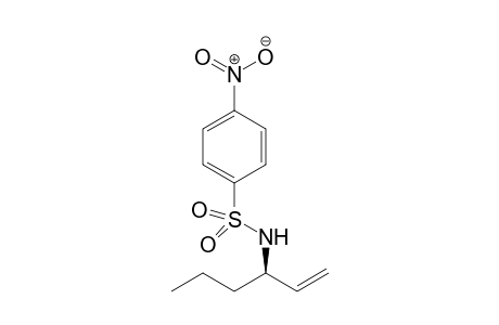 (R)-N-(hex-1-en-3-yl)-4-nitrobenzenesulfonamide