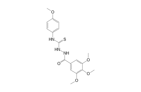 4-(p-methoxyphenyl)-3-thio-1-(3,4,5-trimethoxybenzoyl)semicarbazide
