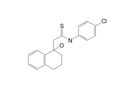 (R,S)-N-(4-Chlorophenyl)-2-(1-hydroxy-1,2,3,4-tetrahydro-1-naphthyl)thioacetamide