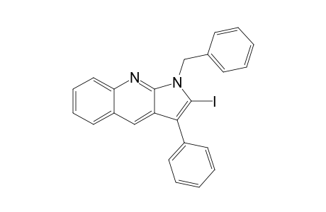 1-Benzyl-2-iodo-3-phenylpyrrolo[2,3-b]quinoline