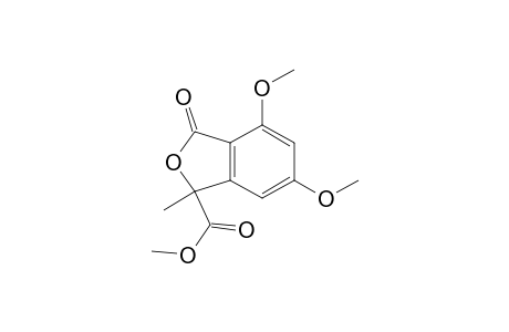 3-Carbomethoxy-3,7-dimethoxy-3-methyl-phthalide