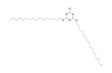 6-Chloro-2,4-bis(N-hexadecyloxy)-1,3,5-triazine