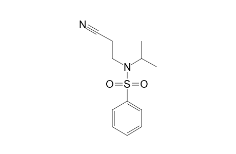 N-(2-cyanoethyl)-N-isopropyl-benzenesulfonamide