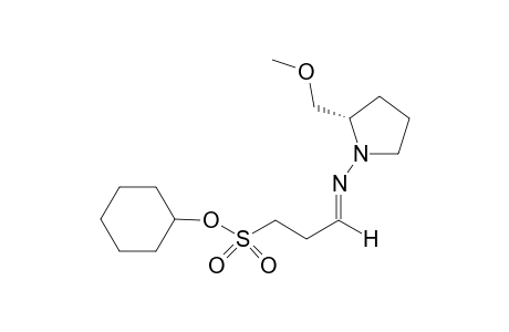 CYCLOHEXYL-(S)-(-)-3-[2-(METHOXYMETHYL)-PYRROLIDIN-1-YLIMINO]-PROPANE-1-SULFONATE