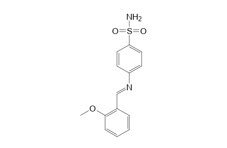 4-([(E)-(2-Methoxyphenyl)methylidene]amino)benzenesulfonamide