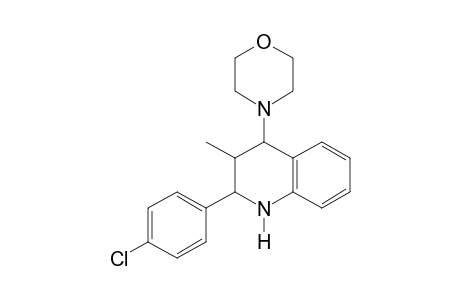 2-(p-chlorophenyl)-3-methyl-4-morpholino-1,2,3,4-tetrahydroquinoline