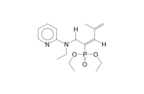 O,O-DIETHYL[1-(N-PYRID-2-YL-N-ETHYLAMINOMETHYL)-3-METHYLBUTA-1,3-DIEN-1-YL)PHOSPHONATE