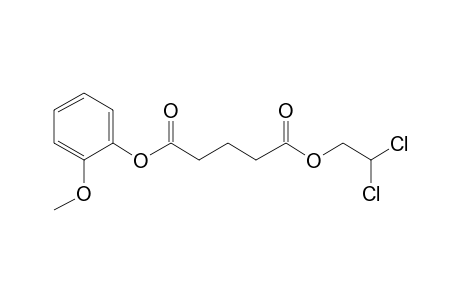 Glutaric acid, 2,2-dichloroethyl 2-methoxyphenyl ester