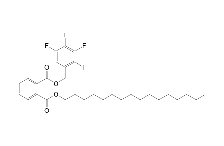 Phthalic acid, hexadecyl 2,3,4,5-tetrafluorobenzyl ester