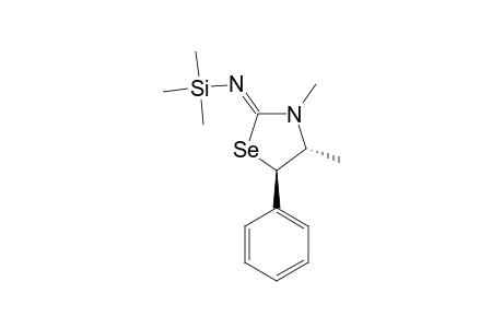 (2-IMINO-3,4-DIMETHYL-5-PHENYL-1,3-SELENAZOLIDINYL)-TRIMETHYLSILANE