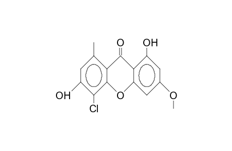 5-CHLORO-1,6-DIHYDROXY-3-METHOXY-8-METHYLXANTHONE