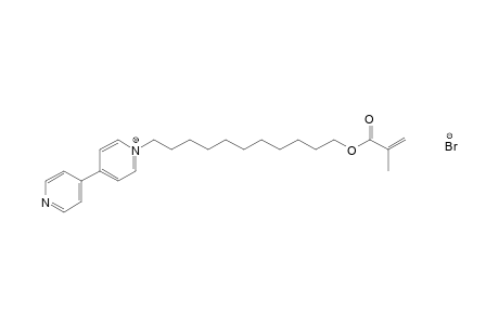 1-(11-Hydroxyundecyl)-4-(4-pyridyl)pyridinium bromide, methacrylate