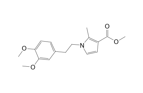 Methyl 1-[2-(3,4-dimethoxyphenyl)ethyl]-2-methylpyrrole-3-carboxylate