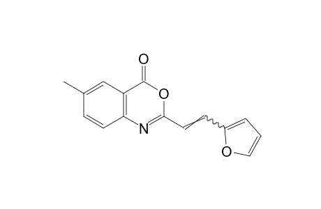 2-[2-(2-furyl)vinyl]-6-methyl-4H-3,1-benzoxazin-4-one