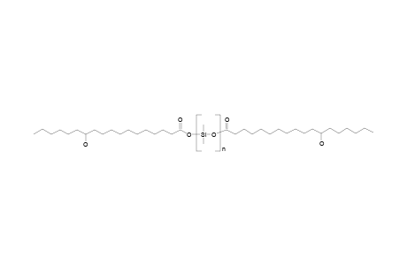 Poly(dimethylsiloxane), bis(12-hydroxystearate) terminated