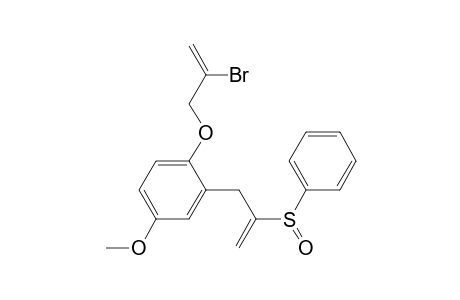 2-Bromo-2-propenyl 4-Methoxy-2-(2-phenylsulfinyl-2-propenyl)phenyl Ether