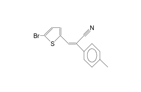 Z-(ALPHA-(PARA-METHYLPHENYL)-BETA-(5-BROMO-2-THIENYL)-ACRYLONITRIL)