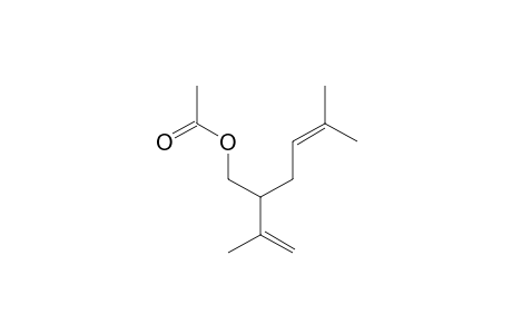 2-isopropenyl-5-methyl-4-hexen-1-ol, acetate