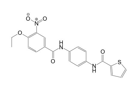 2-thiophenecarboxamide, N-[4-[(4-ethoxy-3-nitrobenzoyl)amino]phenyl]-