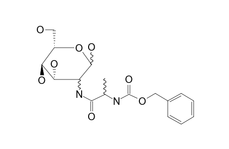 N-(N-Benzyloxycarbonyl-dl-alanyl)-D-glucosamine