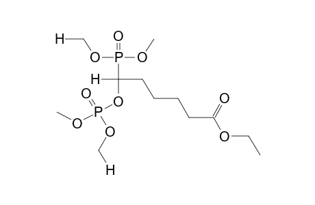 ETHYL 6-DIMETHOXYPHOSPHORYL-6-DIMETHOXYPHOSPHORYLOXYHEXANOATE
