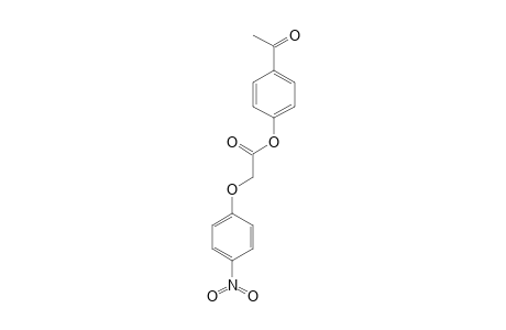 4-Acetylphenyl 4-nitrophenoxyacetate