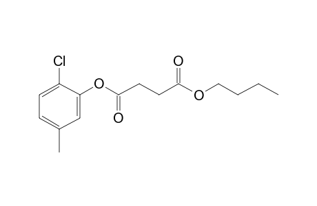 Succinic acid, butyl 2-chloro-5-methylphenyl ester