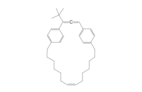 1-(1',1'-Dimethylethyl)-[3,14]-paracyclophane-1,2,16-triene