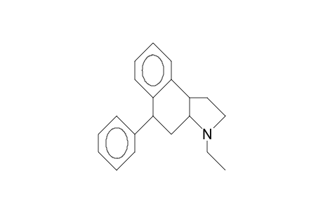 1H-Benz[e]indole, 3-ethyl-2,3,3a,4,5,9b-hexahydro-5-phenyl-, (3a.alpha.,5.beta.,9b.alpha.)-(.+-.)-