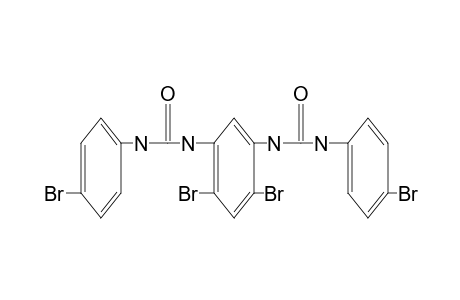 1,1'-(4,6-dibromo-m-phenylene)bis[3-(p-bromophenyl)urea