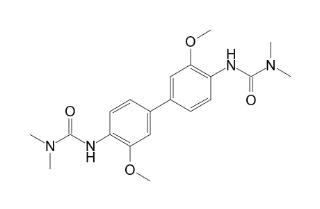 1,1'-(3,3'-Dimethoxy-4,4'-biphenylene)bis[3,3-dimethylurea]