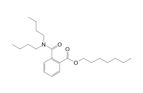 Phthalic acid, monoamide, N,N-dibutyl-, heptyl ester