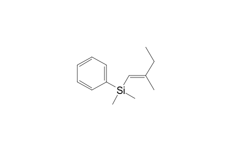 Silane, dimethyl(2-methyl-1-butenyl)phenyl-, (E)-