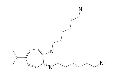 N-[2-[(6-Aminohexyl)amino]-5-isopropyl-2,4,6-cycloheptatrien-1-ylidene]-1,6-hexanediamine