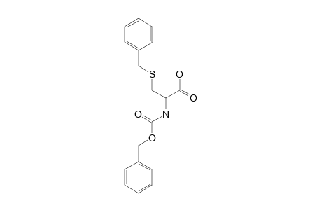 3-(benzylthio)-N-carboxy-L-alanine, N-benzyl ester