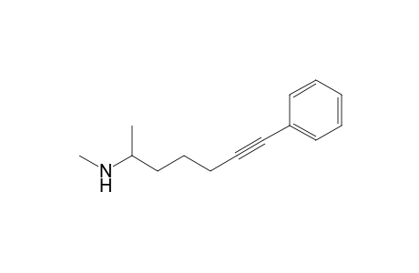 N-Methyl-1-methyl-6-phenyl-5-hexynamine