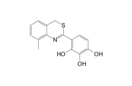 8-Methyl-2-(2,3,4-trihydroxyphenyl)-4H-3,1-benzothiazine