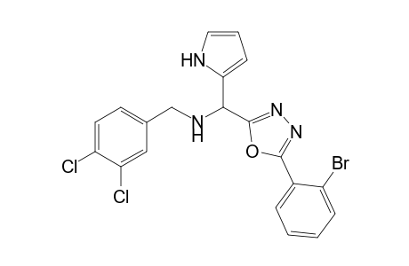 N-(3,4-Dichlorobenzyl)-1-[5-(2-bromophenyl)-1,3,4-oxadiazol-2-yl]-1-(1H-pyrrol-2-yl)methanamine isomer