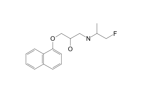 1''-Fluoropropranolol