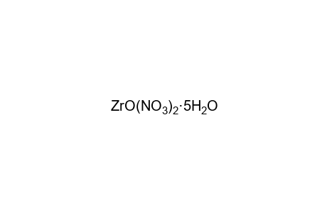 zirconyl nitrate, pentahydrate