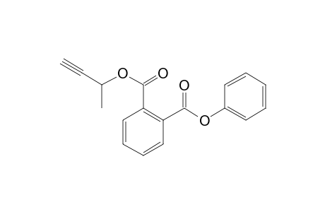 Phthalic acid, but-3-yn-2-yl phenyl ester